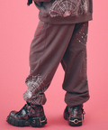 JACKROSE(ジャックローズ) |GALFY/ガルフィー スパイダー犬スウェットパンツ *セットアップ対応(MENS)