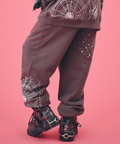 JACKROSE(ジャックローズ) |GALFY/ガルフィー スパイダー犬スウェットパンツ *セットアップ対応(MENS)