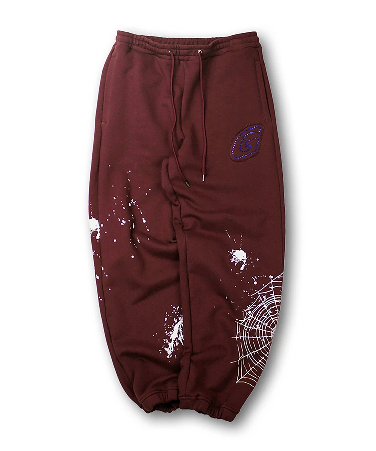 JACKROSE(ジャックローズ) |GALFY/ガルフィー スパイダー犬スウェットパンツ *セットアップ対応(MENS)