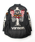 JACKROSE(ジャックローズ) |【VANSON×GALFY×JACKROSE】骨犬 Demin Shirts(MENS)