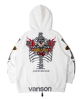 JACKROSE(ジャックローズ) |【VANSON×GALFY×JACKROSE】骨犬 Zip Hoodie(MENS)