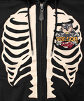 JACKROSE(ジャックローズ) |【VANSON×GALFY×JACKROSE】骨犬 Zip Hoodie(MENS)