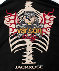 JACKROSE(ジャックローズ) |【VANSON×GALFY×JACKROSE】骨犬 Zip Hoodie(MENS)