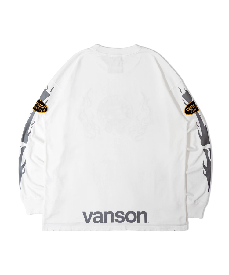 JACKROSE(ジャックローズ) |【VANSON×GALFY×JACKROSE】炎犬Long Sleeve Tee(MENS)