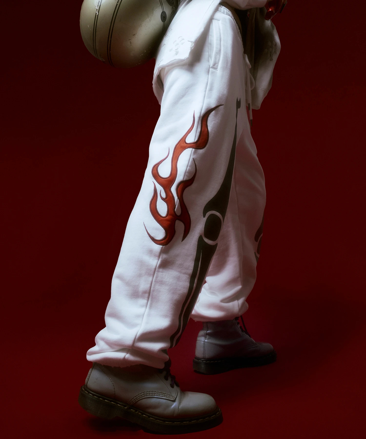 JACKROSE(ジャックローズ) |【VANSON×GALFY×JACKROSE】骨犬Sweat Pants(MENS)