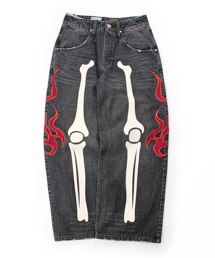 JACKROSE(ジャックローズ) |【VANSON×GALFY×JACKROSE】骨犬 Buggy Denim Pants(MENS)