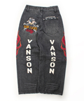 JACKROSE(ジャックローズ) |【VANSON×GALFY×JACKROSE】骨犬 Buggy Denim Pants(MENS)