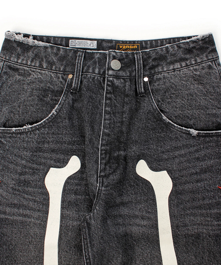 JACKROSE(ジャックローズ) |【VANSON×GALFY×JACKROSE】骨犬 Buggy Denim Pants(MENS)