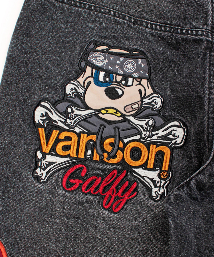 JACKROSE(ジャックローズ) |【VANSON×GALFY×JACKROSE】骨犬 Buggy Denim Pants(MENS)