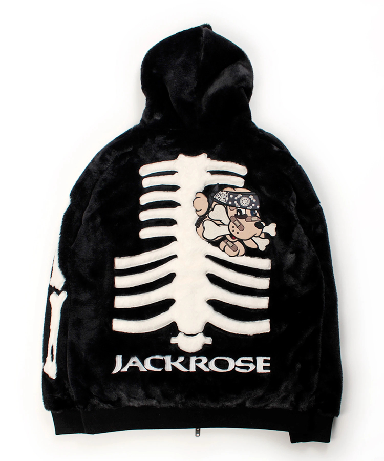 JACKROSE(ジャックローズ) |【VANSON×GALFY×JACKROSE】骨犬 Fur Blouson(MENS)