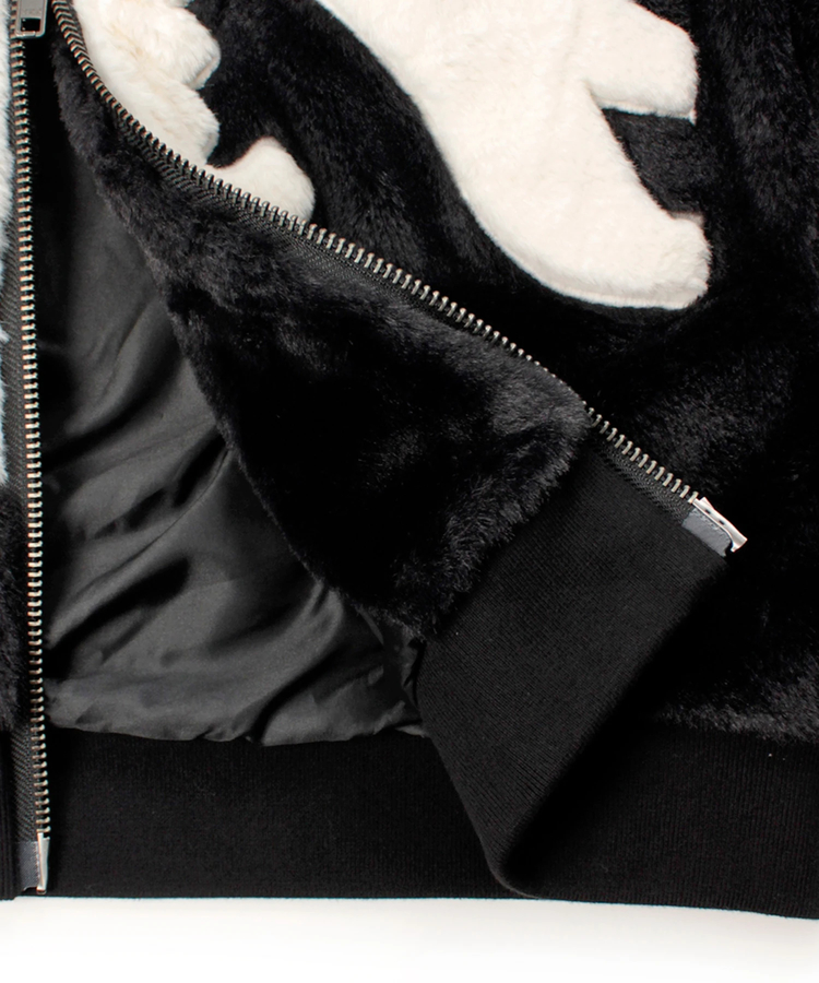 JACKROSE(ジャックローズ) |【VANSON×GALFY×JACKROSE】骨犬 Fur Blouson(MENS)