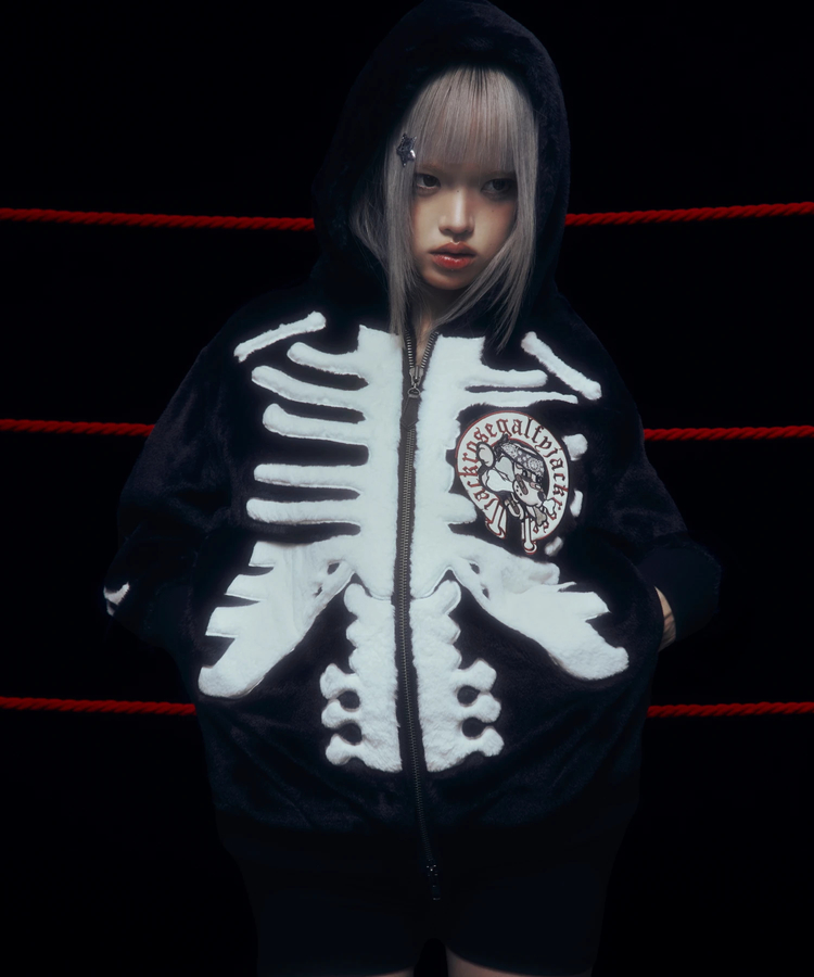 JACKROSE(ジャックローズ) |【VANSON×GALFY×JACKROSE】骨犬 Fur Blouson(MENS)