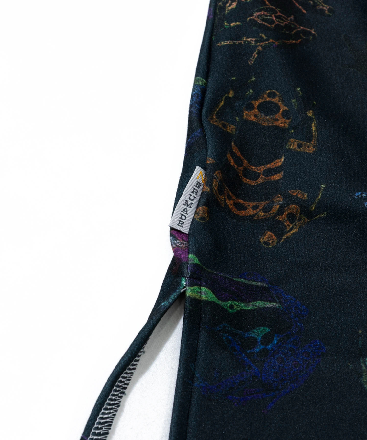 go slow caravan(ゴースローキャラバン) |寝るまで気持ちいい総柄スムースワンピース (WOMENS)