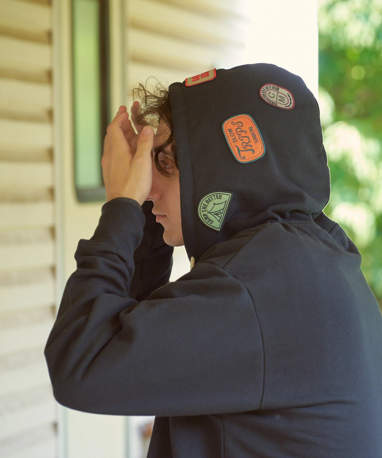 go slow caravan(ゴースローキャラバン) |COBMASTER/コブマスター マルチワッペン フルジップパーカー (MENS)