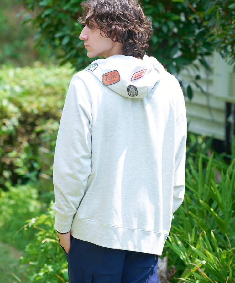 go slow caravan(ゴースローキャラバン) |COBMASTER/コブマスター マルチワッペン フルジップパーカー (MENS)