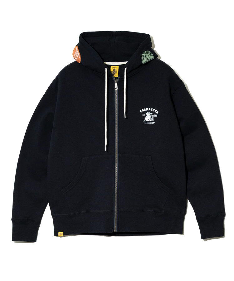 go slow caravan(ゴースローキャラバン) |COBMASTER/コブマスター マルチワッペン フルジップパーカー (MENS)