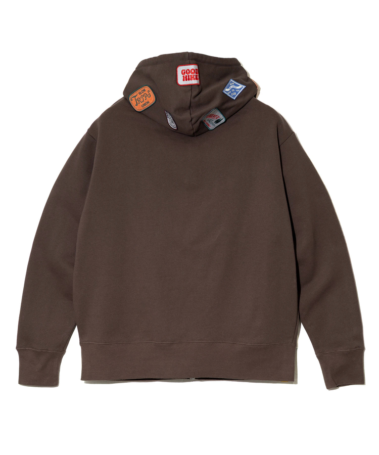 go slow caravan(ゴースローキャラバン) |COBMASTER/コブマスター マルチワッペン フルジップパーカー (MENS)