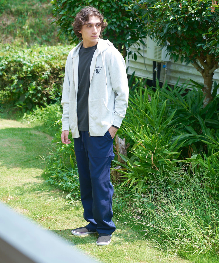 go slow caravan(ゴースローキャラバン) |COBMASTER/コブマスター マルチワッペン フルジップパーカー (MENS)