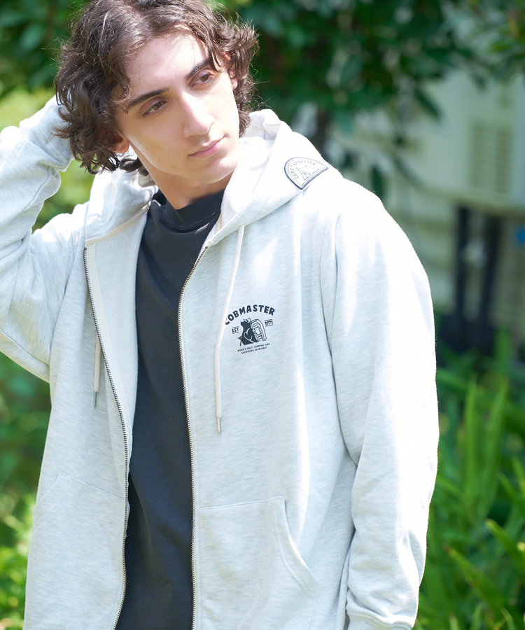 go slow caravan(ゴースローキャラバン) |COBMASTER/コブマスター マルチワッペン フルジップパーカー (MENS)