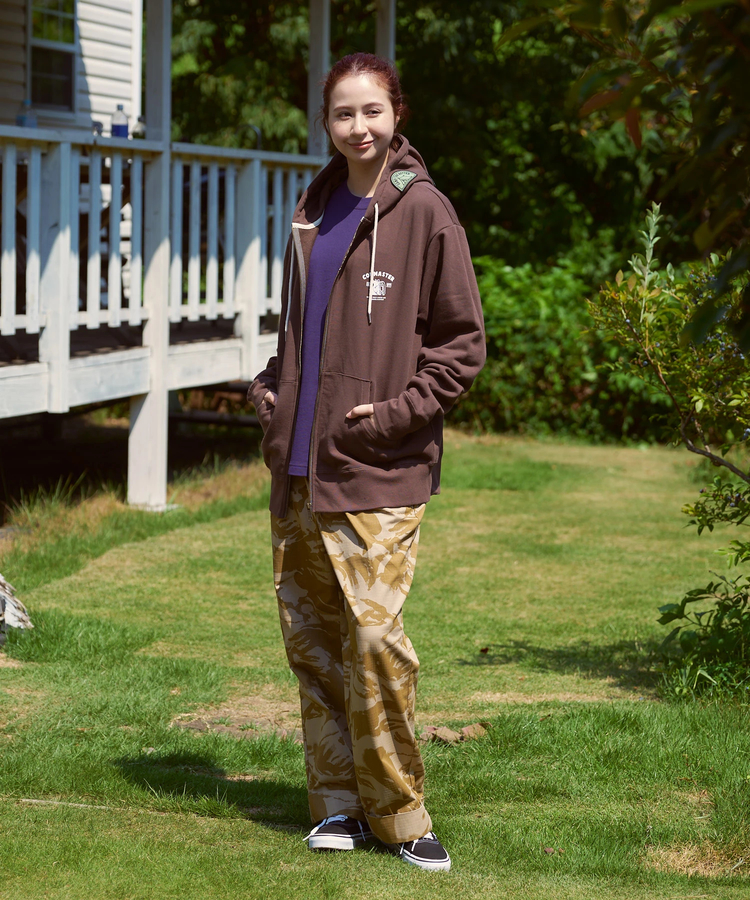 go slow caravan(ゴースローキャラバン) |COBMASTER/コブマスター マルチワッペン フルジップパーカー (MENS)