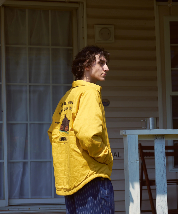 go slow caravan(ゴースローキャラバン) |COBMASTER/コブマスター オックス×ナイロンリップ Rev.ジャケット (MENS)