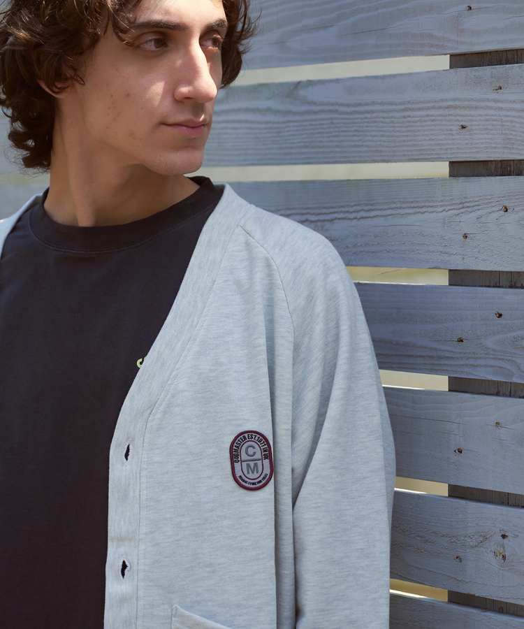 go slow caravan(ゴースローキャラバン) |COBMASTER/コブマスター 裏毛×プリント カーディガン (MENS)