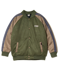 go slow caravan(ゴースローキャラバン) |DUCKSTER/ダックスター スエード/レザー調コンビ スタジアムジャケット (MENS)