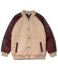 go slow caravan(ゴースローキャラバン) |DUCKSTER/ダックスター スエード/レザー調コンビ スタジアムジャケット (MENS)