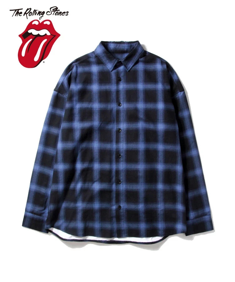 THE ROLLING STONES×JACKROSE】- スパンコールクラッシュL/S