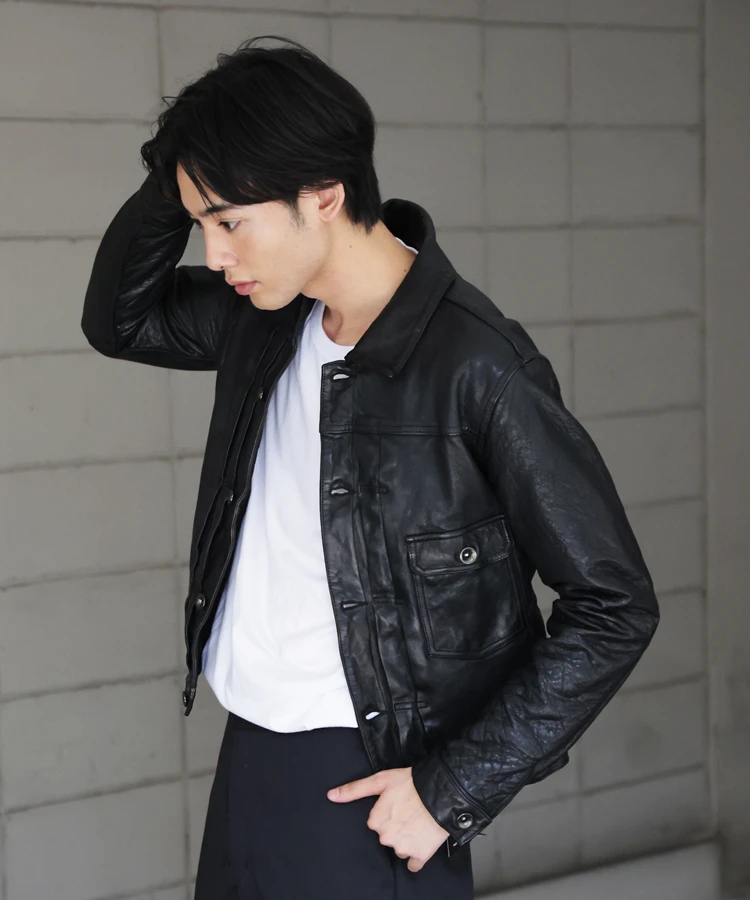 SKOOKUM×JACKROSE】- SHEEP VINTAGE WASHED BLOUSON｜ファッション通販 