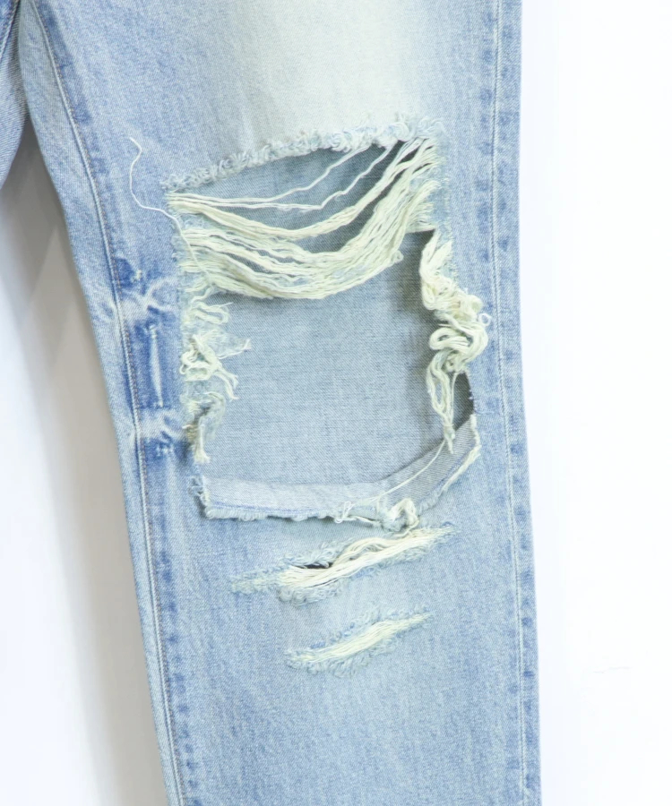 JACKROSE(ジャックローズ) |JE ワイドテーパードダメージデニム(MENS)