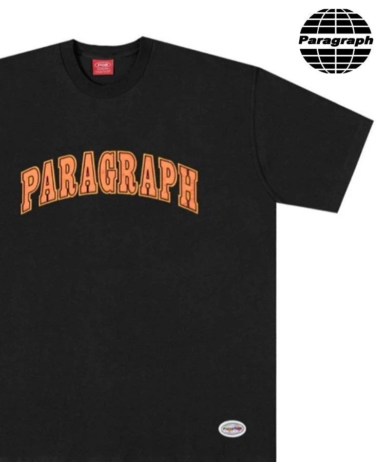 Paragraph/パラグラフ ロゴプリント半袖Tシャツ【NO.40 