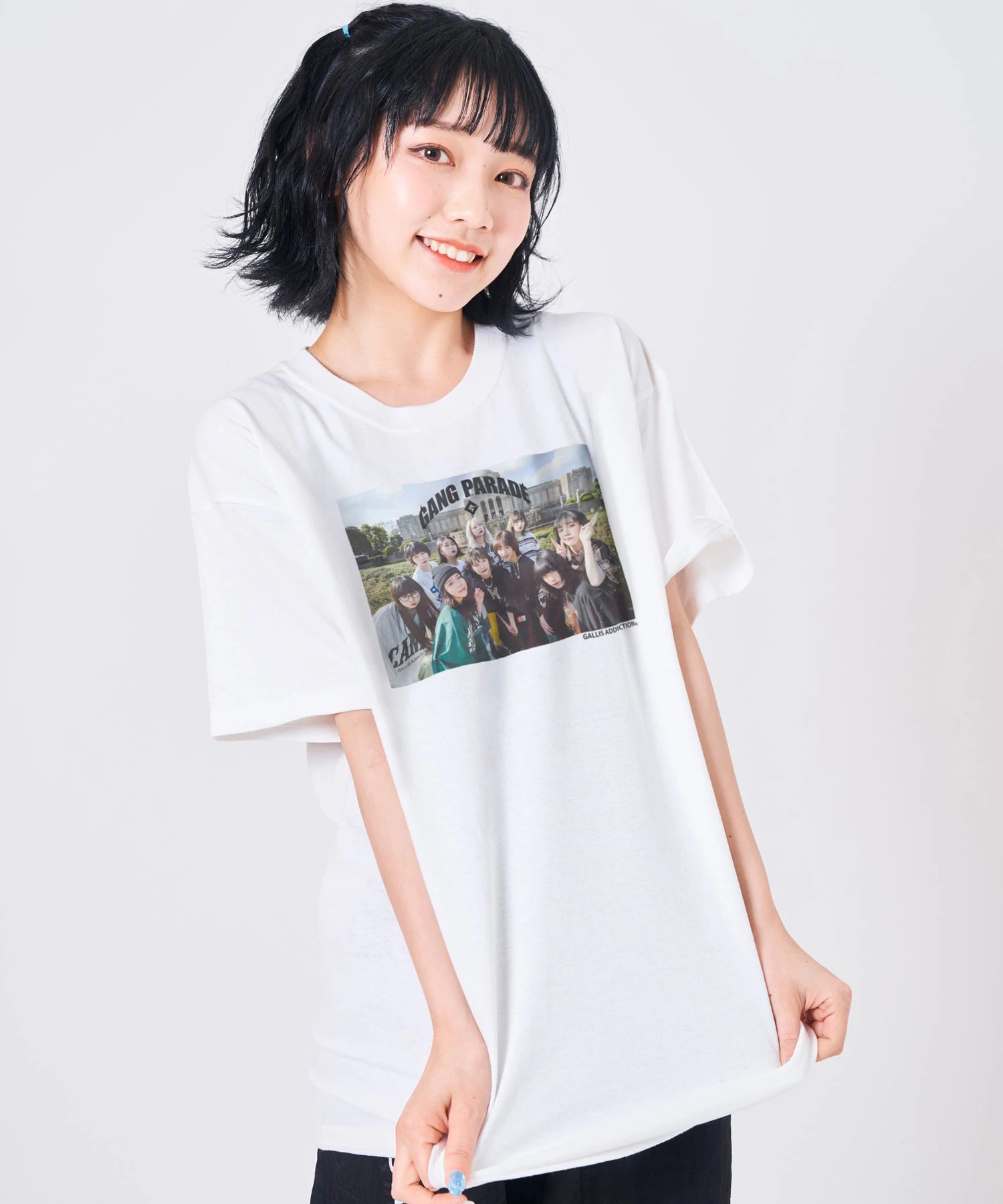 GANG PARADE × GALLIS ADDICTION】 LIMITED PHOTO S/S TEE