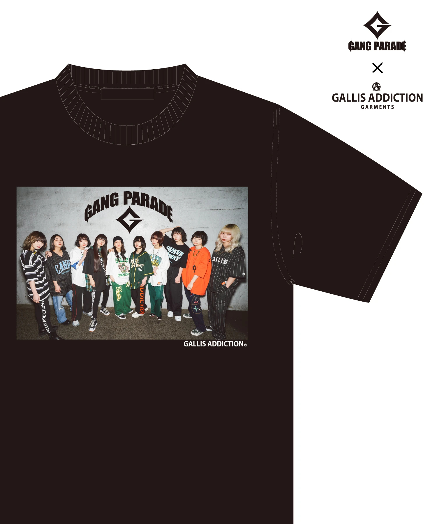 【GANG PARADE × GALLIS ADDICTION】 LIMITED PHOTO