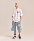JACKROSE(ジャックローズ) |PRO CLUB/プロクラブ FLEECE CARGO SHORT(MENS)