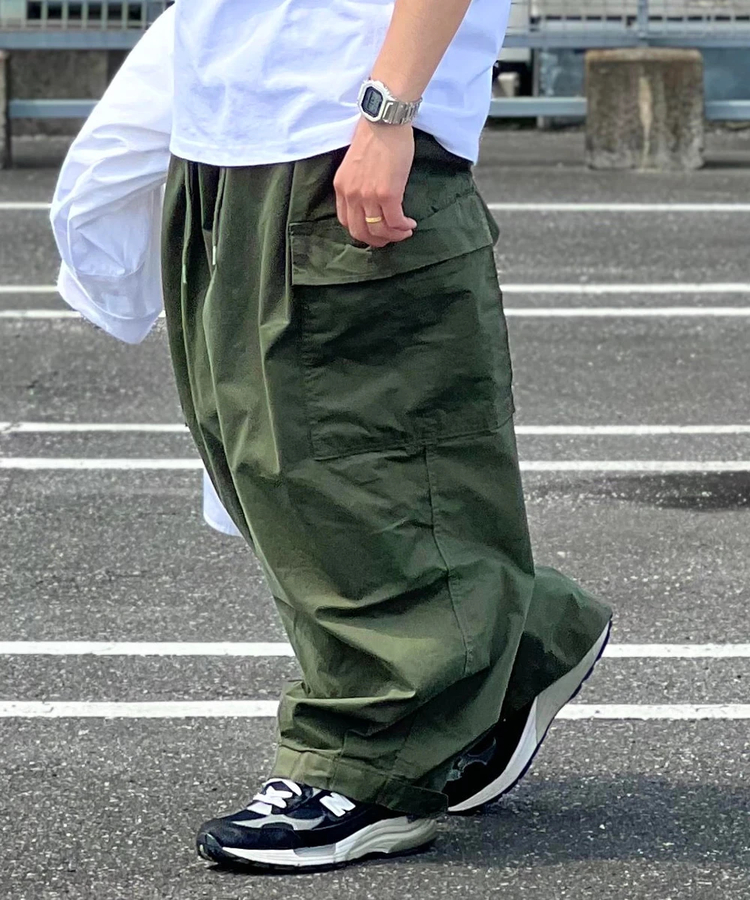 ANGLAN / アングラン Field Vijo Balloon Pants｜ファッション通販