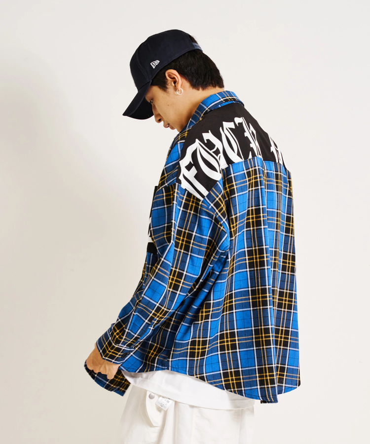 JACKROSE(ジャックローズ) |GA SEPARATE-CHECK L/S SHIRT