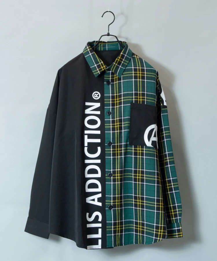 JACKROSE(ジャックローズ) |GA SEPARATE-CHECK L/S SHIRT