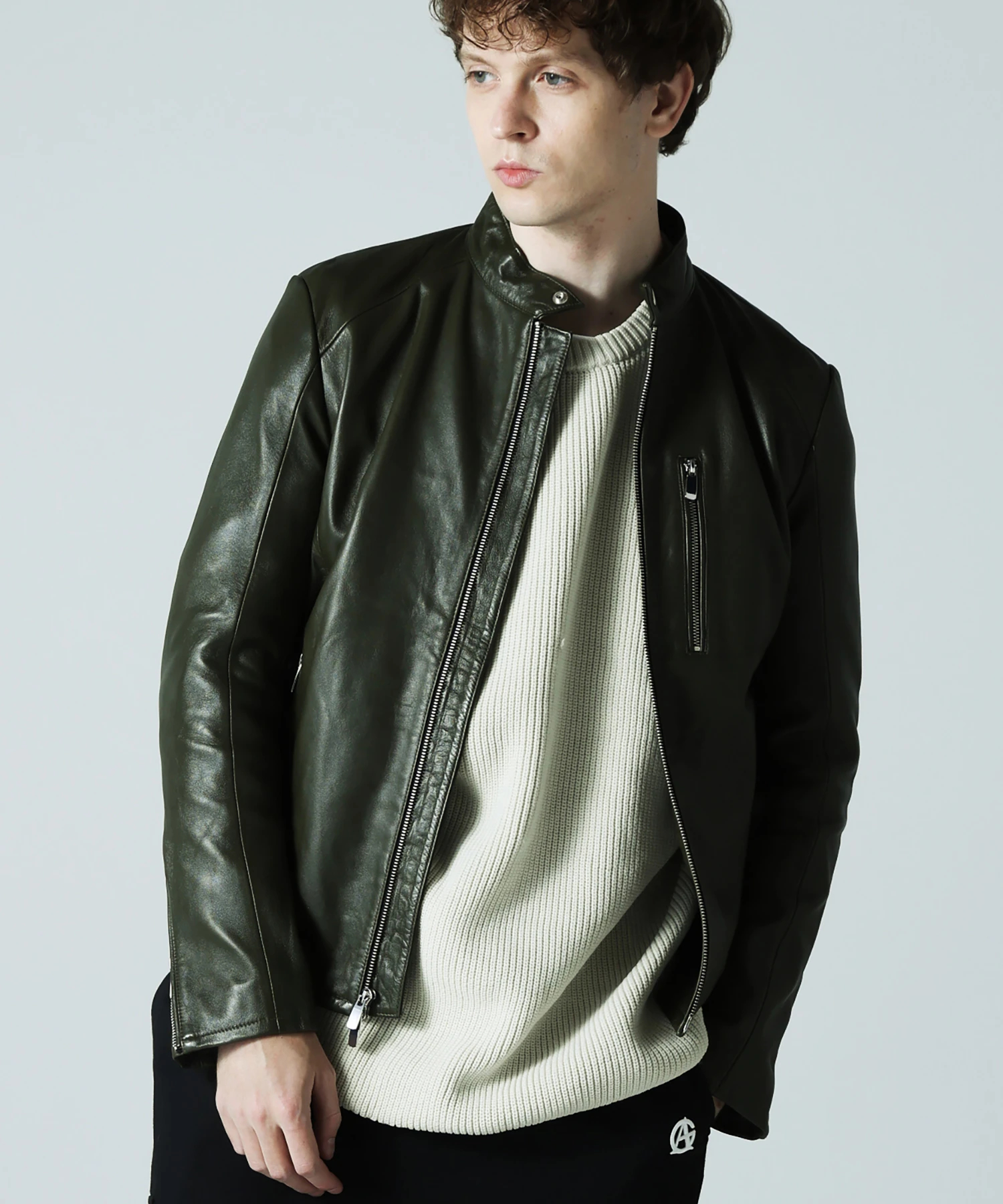 J Brand ジェイブランド ラムレザー ジャケット ライダース ユニクロ