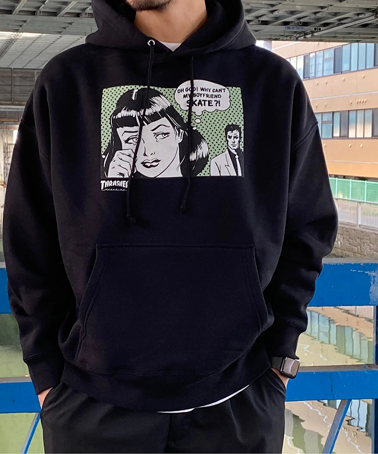 THRASHER / スラッシャー BoyFriend プルパーカー｜ファッション通販