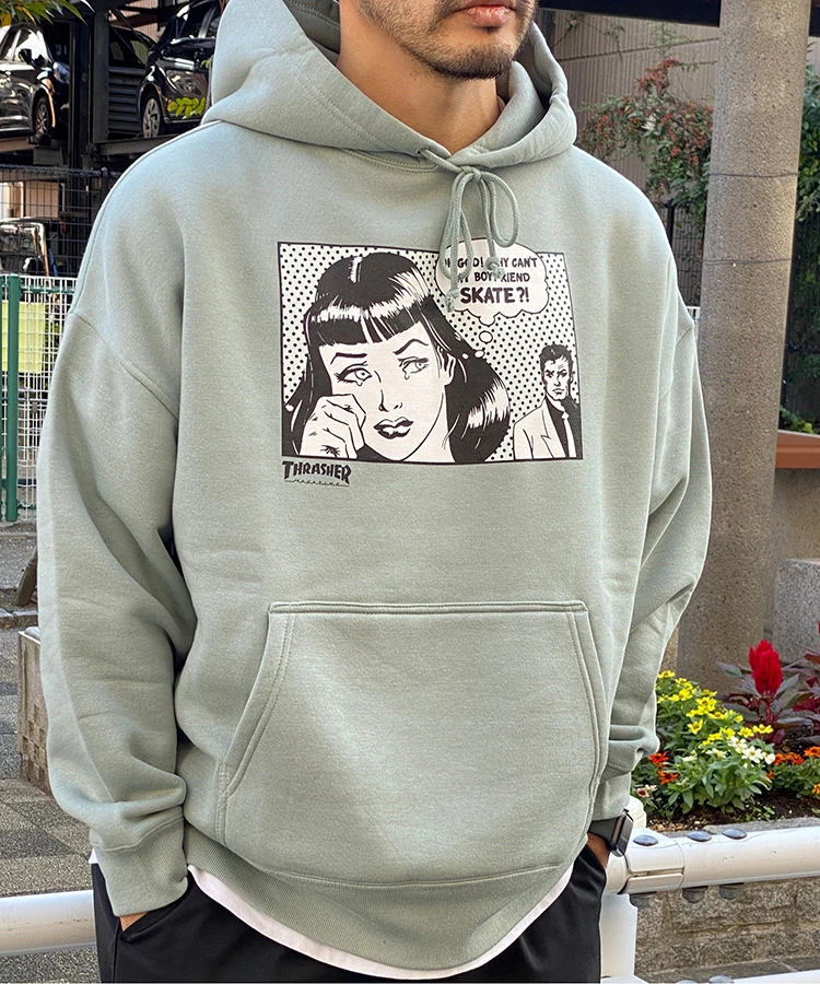 THRASHER / スラッシャー BoyFriend プルパーカー｜ファッション通販 