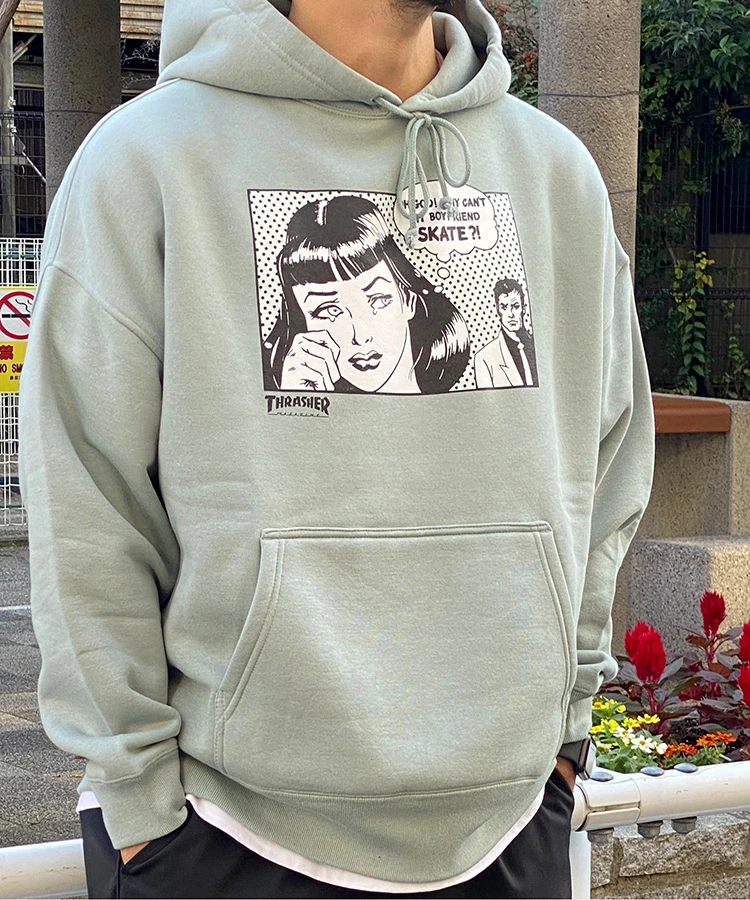 THRASHER / スラッシャー BoyFriend プルパーカー｜ファッション通販