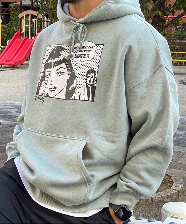 THRASHER / スラッシャー BoyFriend プルパーカー｜ファッション通販