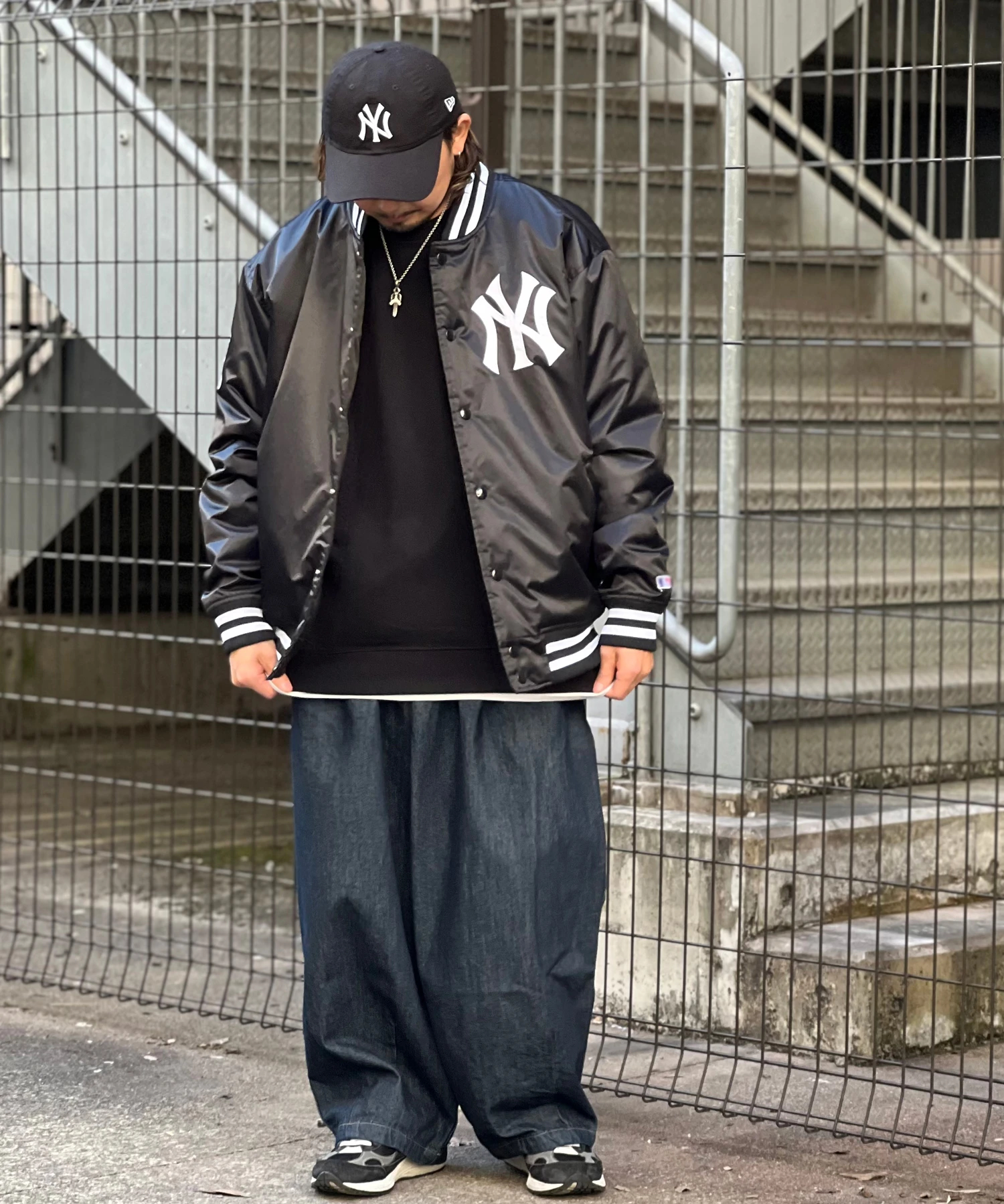 MLB / エムエルビー SATIN-JKT｜ファッション通販 SANKO BAZAAR