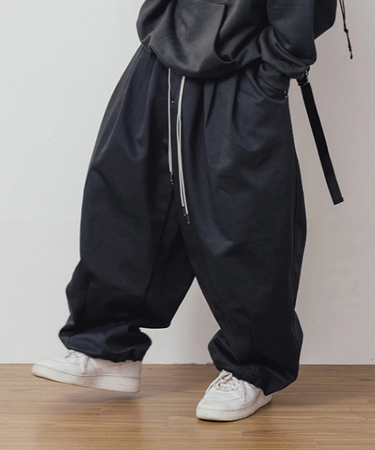 ANGLAN / アングラン-Double String Balloon Pants｜ファッション通販