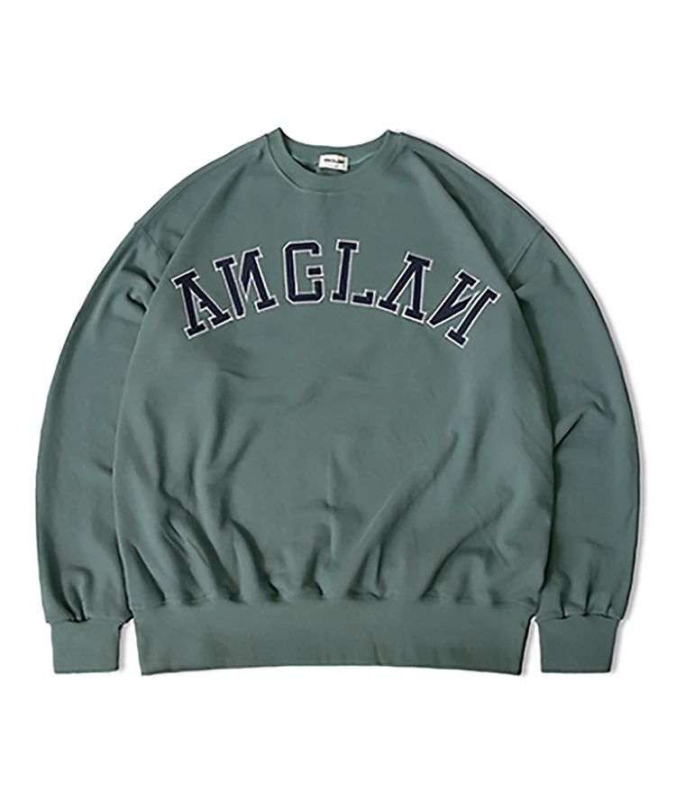 AG / アングラン -Applique Big Logo Sweat Shirt｜ファッション通販