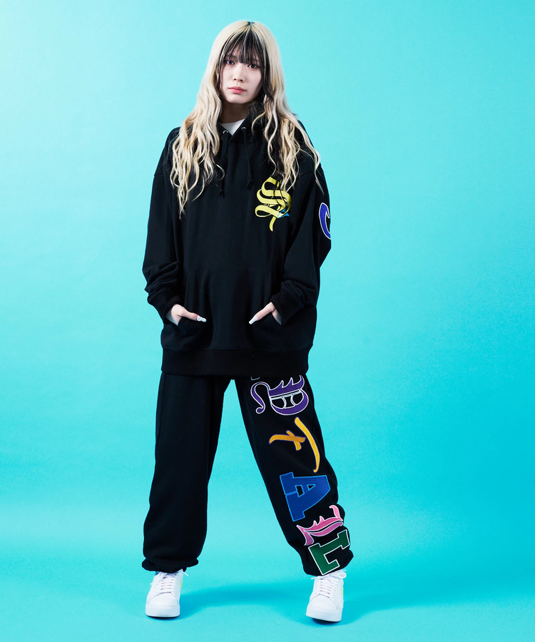 JACKROSE(ジャックローズ) |GA LOGO刺繍 HOODIE ※セットアップ対応