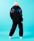 JACKROSE(ジャックローズ) |GA LOGO刺繍 HOODIE ※セットアップ対応