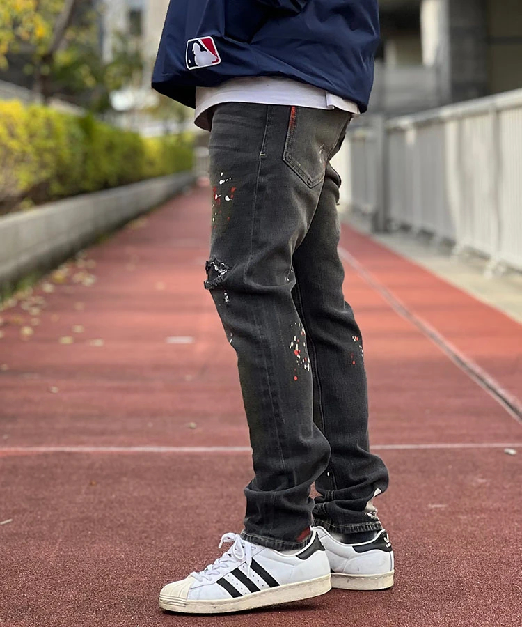 JACKROSE(ジャックローズ) |GA COLORFULL-PAINT TIGHT DENIM(MENS)
