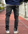 JACKROSE(ジャックローズ) |GA COLORFULL-PAINT TIGHT DENIM(MENS)